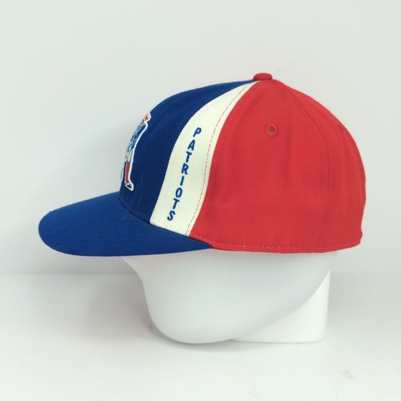 Reebok NFL New England Patriots Gridiron Classic Patriot Fitted Wool Hat Sz 8 - Picture 3 of 10